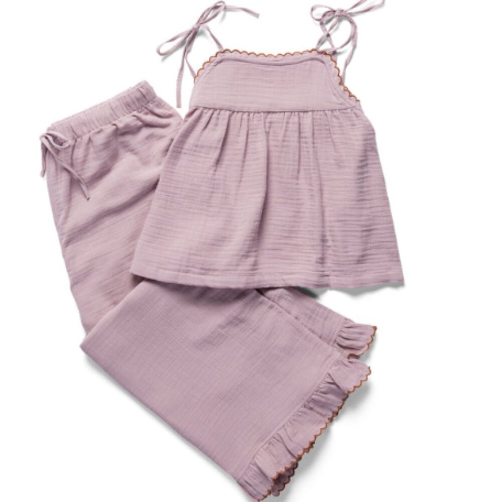 House No. 23 Alaia Crop Pajama Set